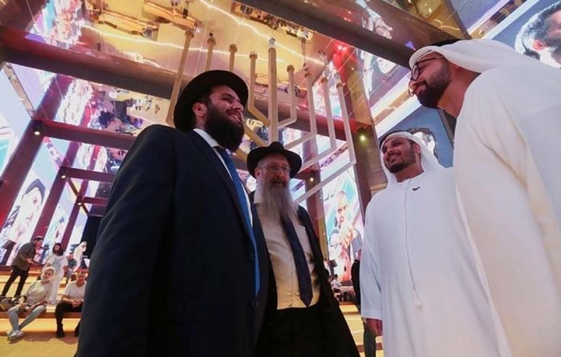 اسرائيليين في دبي.