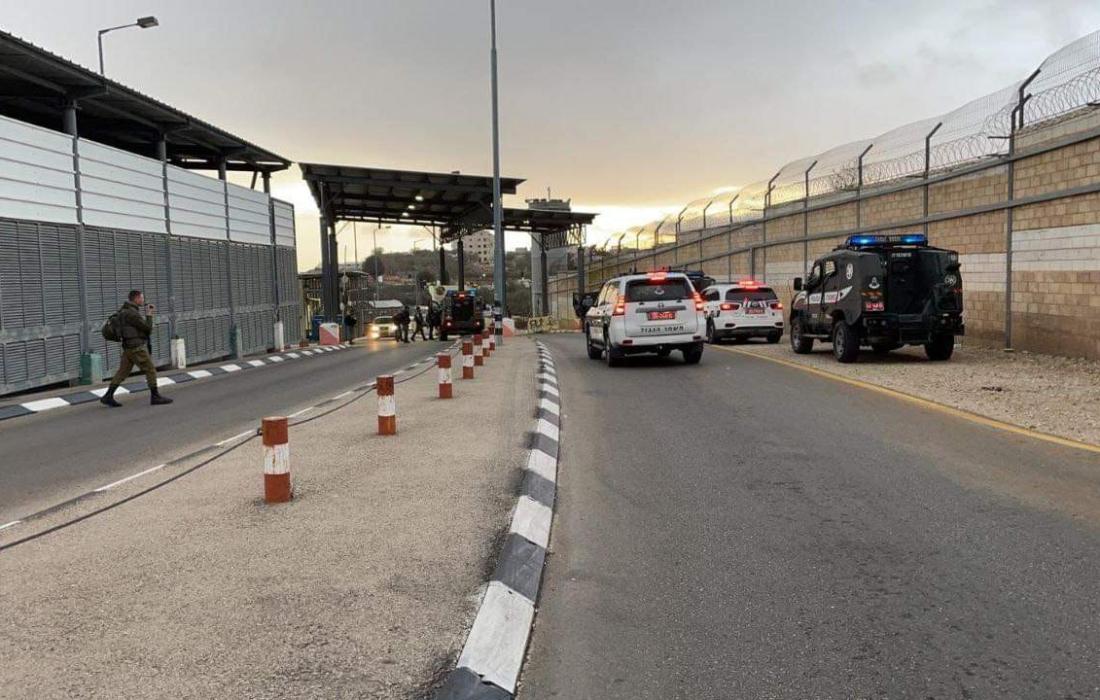 إغلاق حاجز الجيب بعد مزاعم بعملية طعن غرب القدس