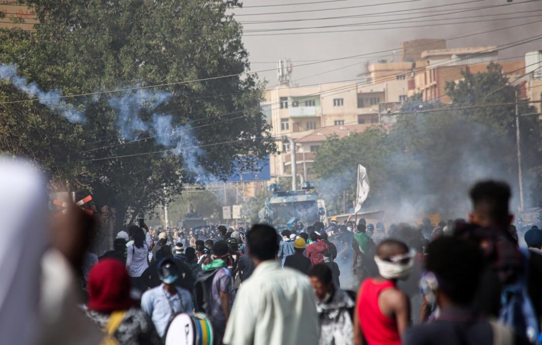 احتجاجات السودان.