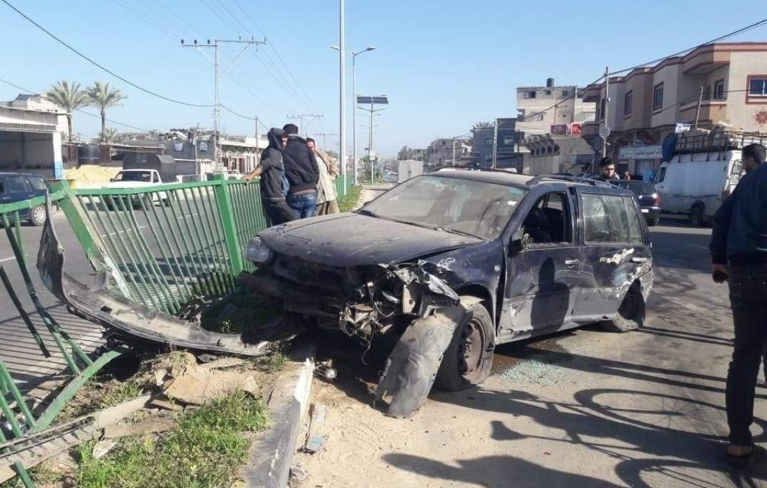 المرور بغزة: 3 وفيات و48 إصابة بـ 77 حادث سير خلال الأسبوع الماضي