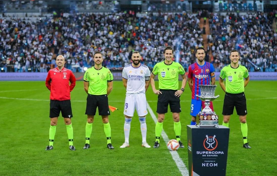 بث مباشر مشاهدة مباراة ريال مدريد وبرشلونة في نهائي السوبر الاسباني