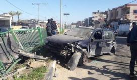 المرور بغزة: 7 إصابات في 14 حادث سير خلال الـ 24 ساعة الماضية