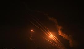 جيش الاحتلال يعلن عدد الصواريخ التى أطلقت من غزة تجاه "غلاف غزة"