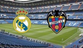شاهد مباراة ريال مدريد وليفانتي مباشر اليوم الأربعاء 21 مايو 2022