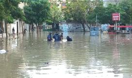 أمطار غزة تعري البلديات