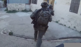 جيش الاحتلال ينشر فيديو لحظة اقتحام مخيم جنين أمس الثلاثاء