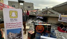 سناب غزة تقدم مساعدات عينية عاجلة للأسر المتضررة خلال العدوان