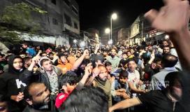 مسيرات في غزة ابتهاجا بانتصار المقاومة 2023