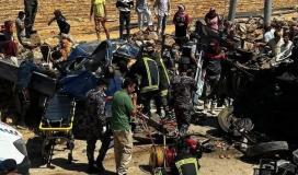 8 وفيات في حادث بالأردن