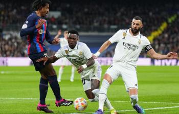تشكيلة مباراة ريال مدريد وبرشلونة في كلاسيكو كأس الملك اليوم