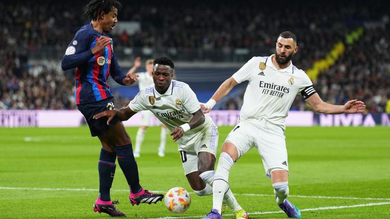تشكيلة مباراة ريال مدريد وبرشلونة في كلاسيكو كأس الملك اليوم